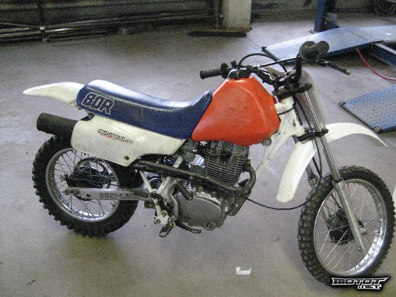 1987 Honda xr 80 #5